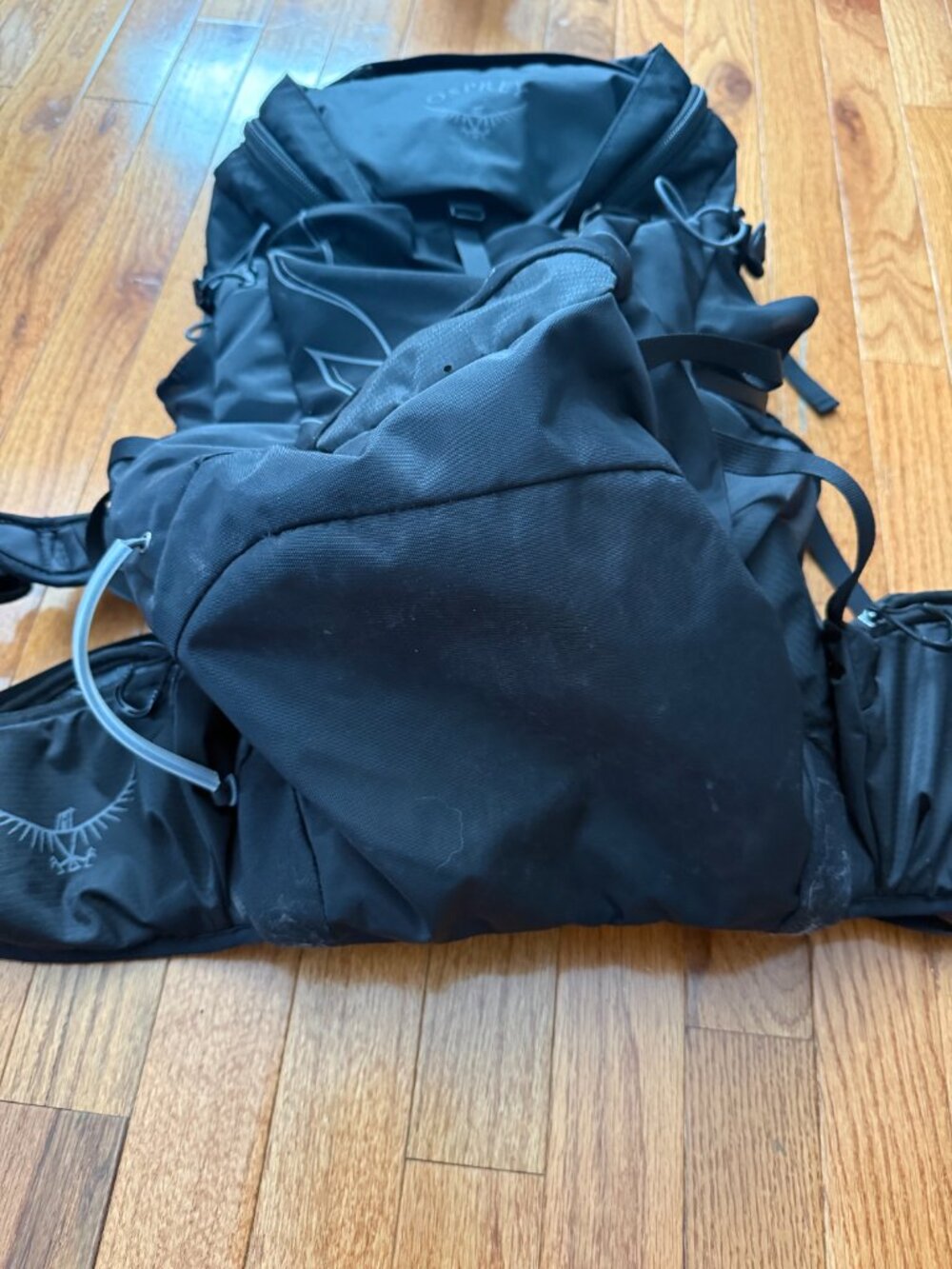 Osprey Tempest 34 Black Hiking Backpacking Backpack - Picture 13 of 15